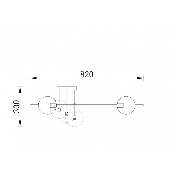 Подвесной светильник Freya Modern FR5205PL-08BS