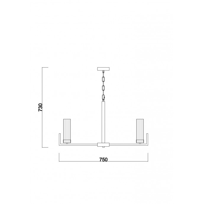 Подвесной светильник Freya Modern FR5214PL-08BS