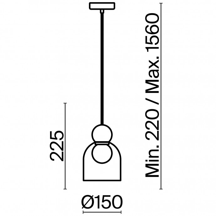 Подвесной светильник Freya Modern FR5220PL-01CH2