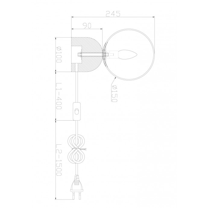 Настольный светильник Freya FR5288TL-01B1