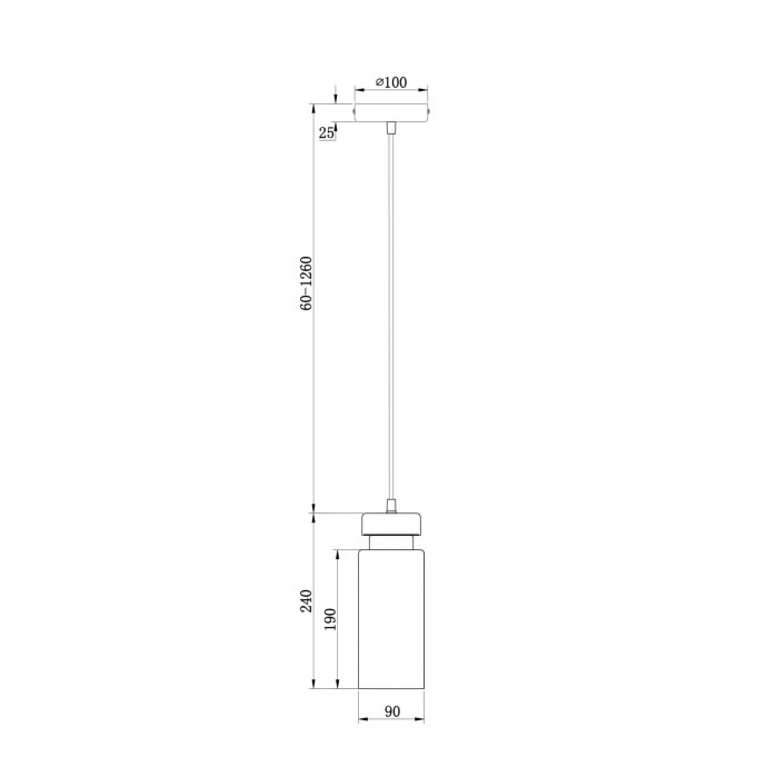 Подвесной светильник Freya Modern FR8011PL-01N