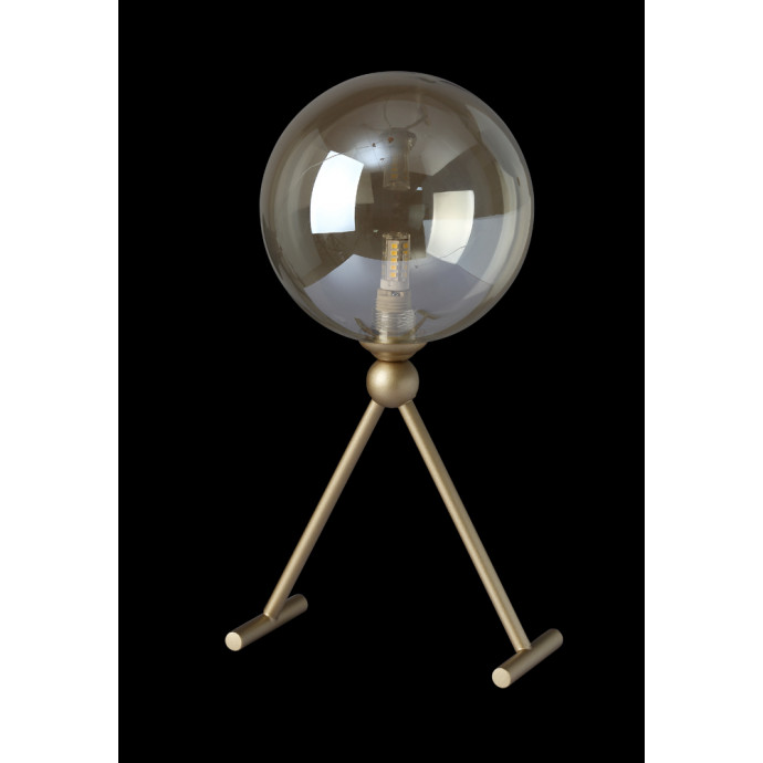 Настольная лампа Crystal Lux FRANCISCA FRANCISCA LG1 GOLD/COGNAC