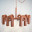 Подвесная Люстра Fanny 16 Orange By Imperiumloft