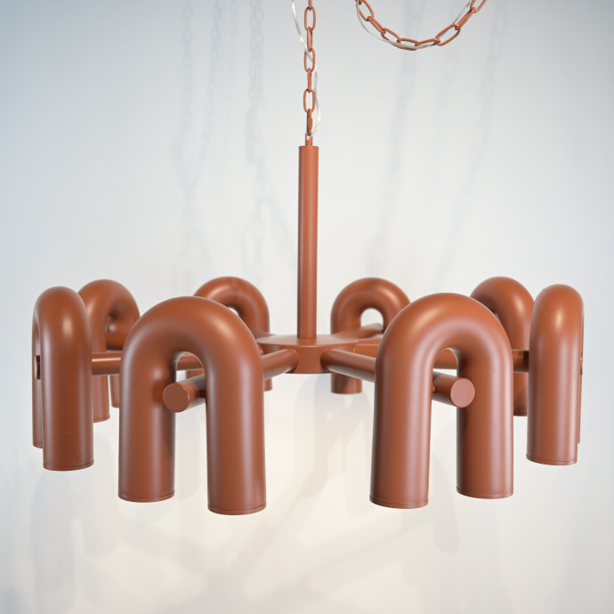 Подвесная Люстра Fanny 16 Orange By Imperiumloft