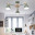 Потолочная Люстра Folke 8 White By Imperiumloft