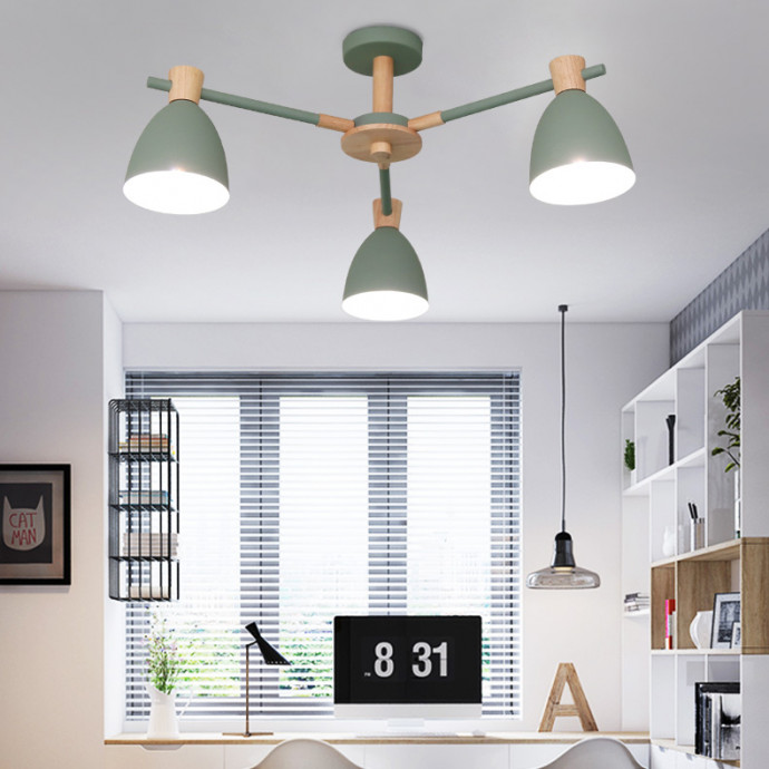 Потолочная Люстра Folke 8 White By Imperiumloft