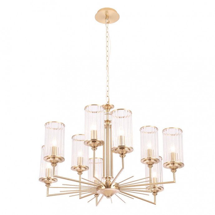 Люстра Crystal Lux GLORIA SP9 BRASS