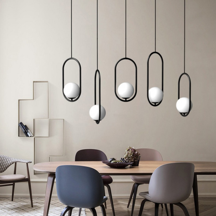 Подвесной Светильник Matthew Mccormick Hoop 50 Silver Mila Pendant By Imperiumloft