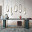 Подвесной Светильник Matthew Mccormick Hoop 50 Silver Mila Pendant By Imperiumloft