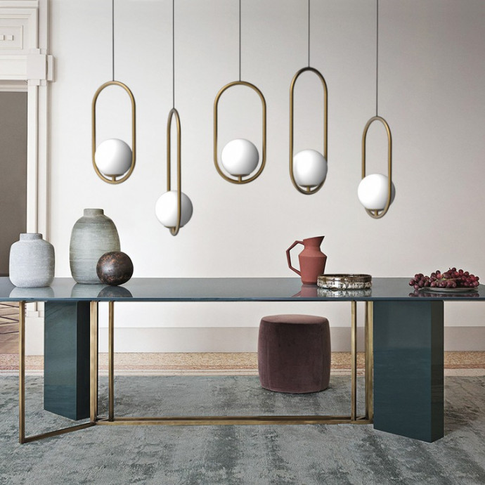 Подвесной Светильник Matthew Mccormick Hoop 50 Silver Mila Pendant By Imperiumloft