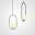Подвесной Светильник Matthew Mccormick Hoop 50 Silver Mila Pendant By Imperiumloft