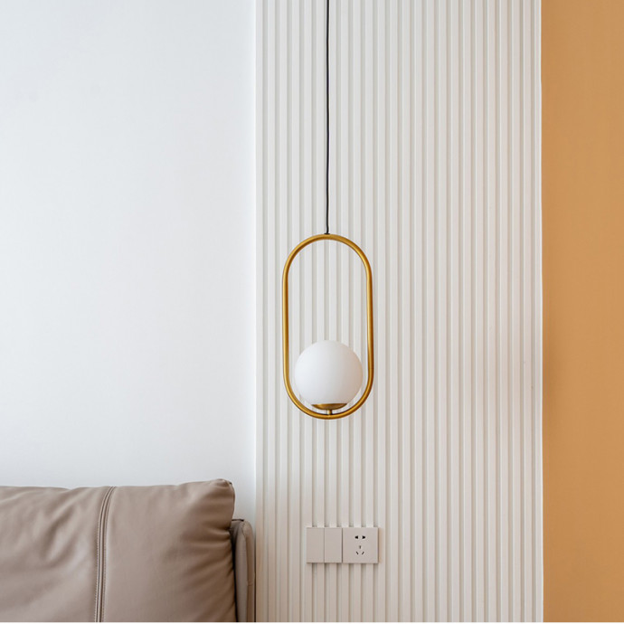 Подвесной Светильник Matthew Mccormick Hoop 50 Silver Mila Pendant By Imperiumloft