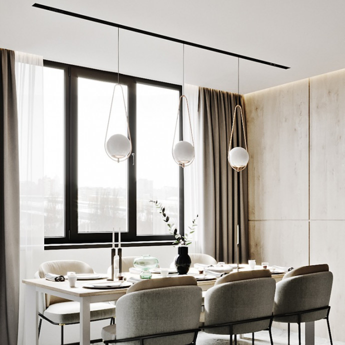 Подвесной Светильник Hoop Drop Brass By Imperiumloft