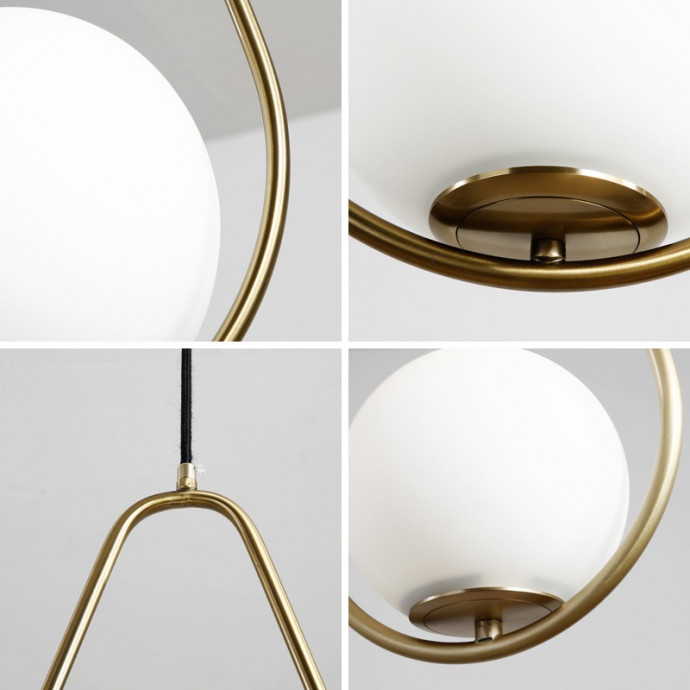 Подвесной Светильник Hoop Drop Brass By Imperiumloft