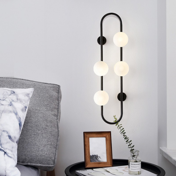 Настенное Бра Hoop Wall H115 Gold By Imperiumloft