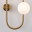 Настенное Бра Hoop Wall H115 Gold By Imperiumloft