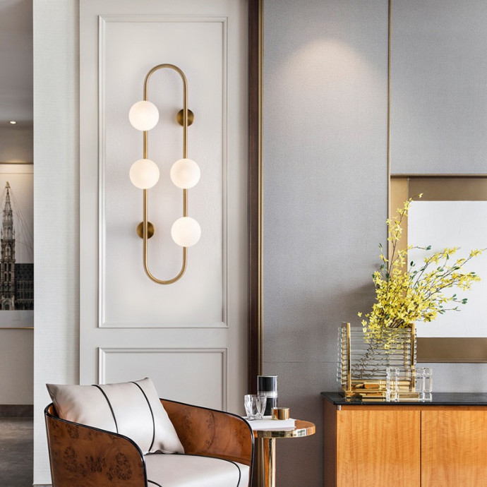 Настенное Бра Hoop Wall H115 Gold By Imperiumloft