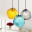 Подвесной Светильник Color Ice Cube Pendant Jevio 1 Янтарный By Imperiumloft