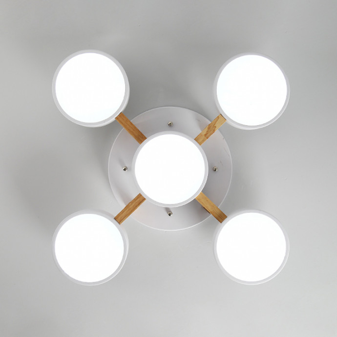 Потолочная Люстра Joist 5 Green By Imperiumloft