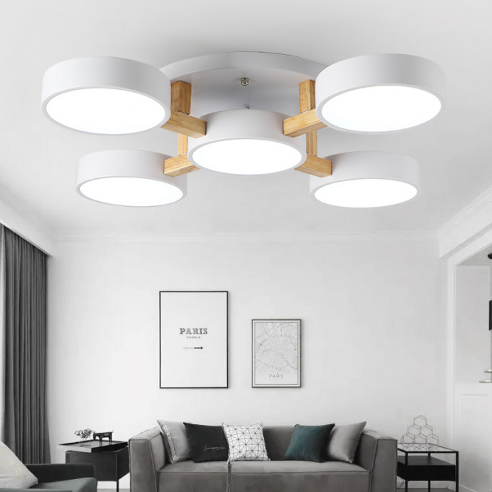 Потолочная Люстра Joist 5 Green By Imperiumloft