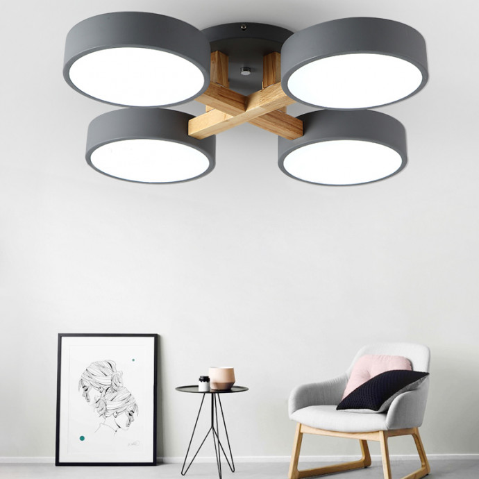 Потолочная Люстра Joist 5 Green By Imperiumloft