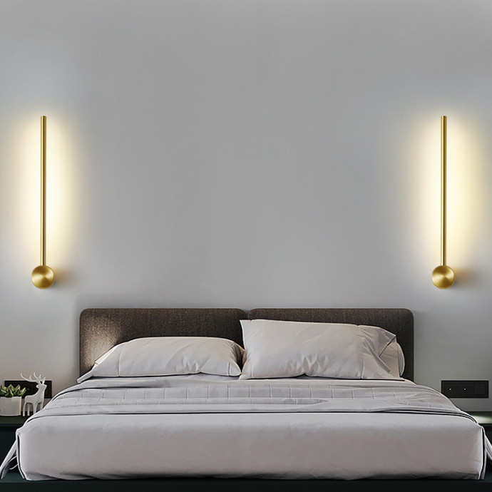 Настенный Светильник Wall Lines L150 Gold By Imperiumloft