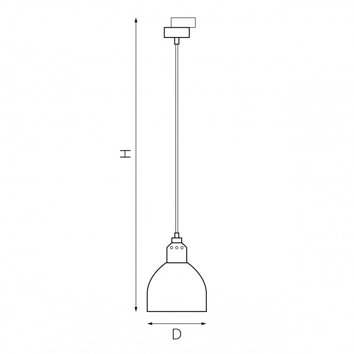 Комплект с подвесом Loft Loft Lightstar L1T765013