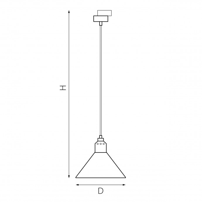 Комплект с подвесом Loft Loft Lightstar L1T765026