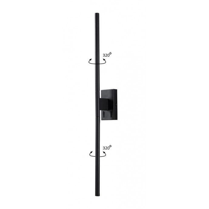 Бра Crystal Lux LARGO AP12W BLACK