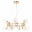 Люстра Crystal Lux LUXURY SP12 GOLD