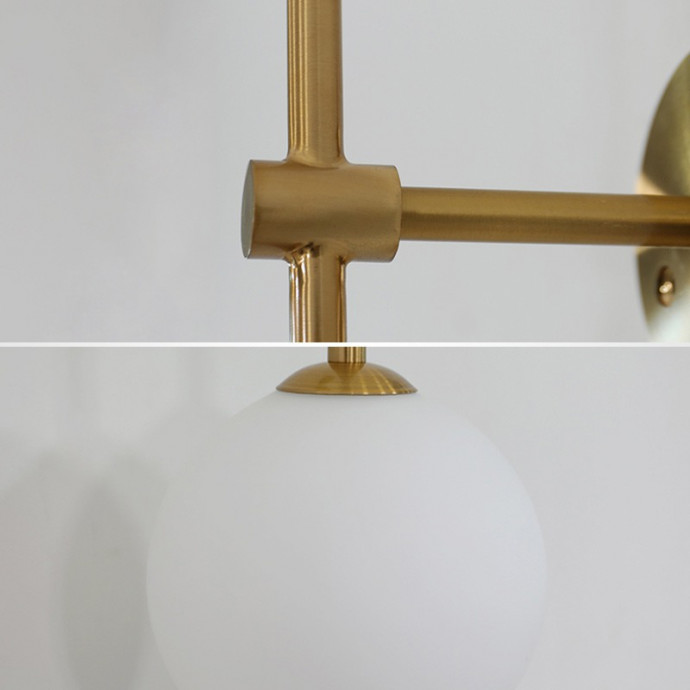Настенный Светильник Lines Ball 200 Gold By Imperiumloft