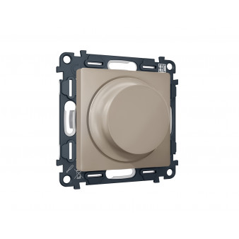 MA365510 Комплект механизма светорегулятора универсального ALFA Серо-бежевый матовый 25-600W/LED 5-300W QUANT (AP3655, VM136)