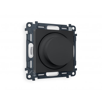 MA905510 Комплект механизма светорегулятора универсального ALFA Графит мягкое касание 25-600W/LED 5-300W QUANT (AP9055, VM136)