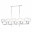 Люстры Crystal Lux MAESTRO SP-PL10 L1100 CHROME