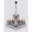 Люстра Crystal Lux MAGNIFICO SP19 BLACK/TRANSPARENT