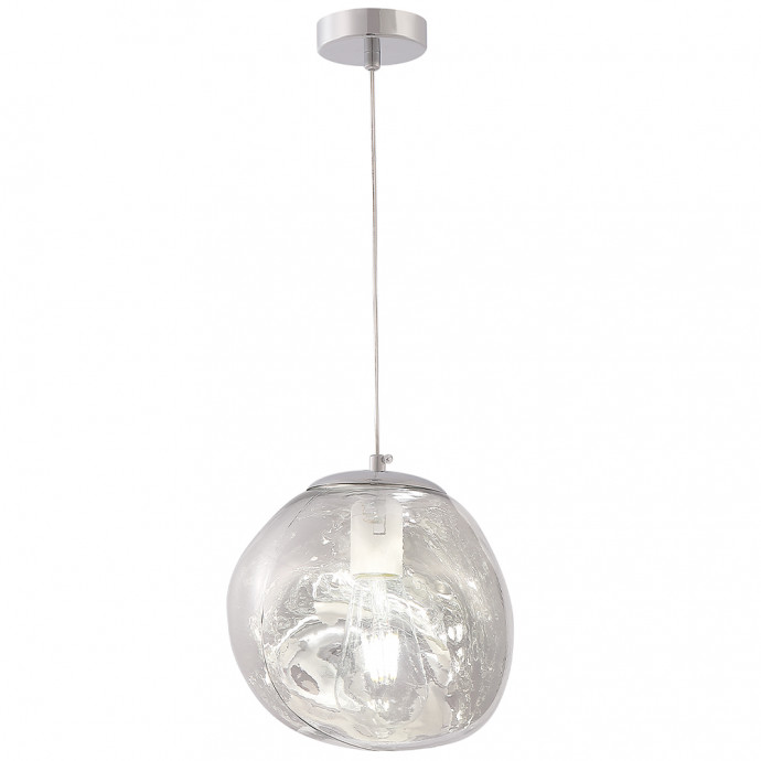 Светильник подвесной Crystal Lux MALAGA SP1 D200 CHROME