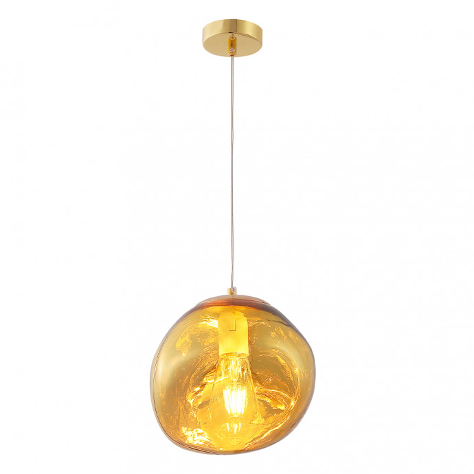Светильник подвесной Crystal Lux MALAGA SP1 D200 GOLD