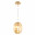 Светильник подвесной Crystal Lux MAR SP1 AMBER