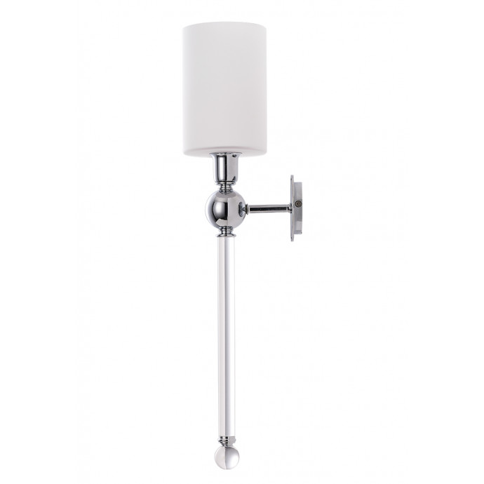Бра Crystal Lux MIRABELLA AP1 CHROME/WHITE