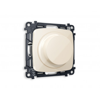 MO305510 Комплект механизма светорегулятора универсального OMEGA Бежевый глянец 25-600W/LED 5-300W QUANT (OP3055, VM136)