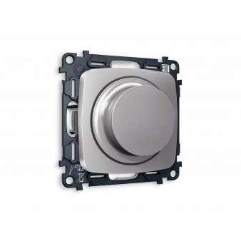 MO505510 Комплект механизма светорегулятора универсального OMEGA Сталь матовый 25-600W/LED 5-300W QUANT (OP5055, VM136)