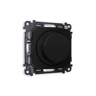 MO805510 Комплект механизма светорегулятора универсального OMEGA Черный матовый 25-600W/LED 5-300W QUANT (OP8055, VM136)