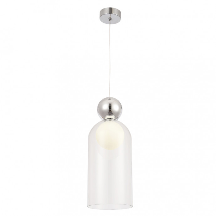 Светильник подвесной Crystal Lux MURCIA SP1.1 CHROME