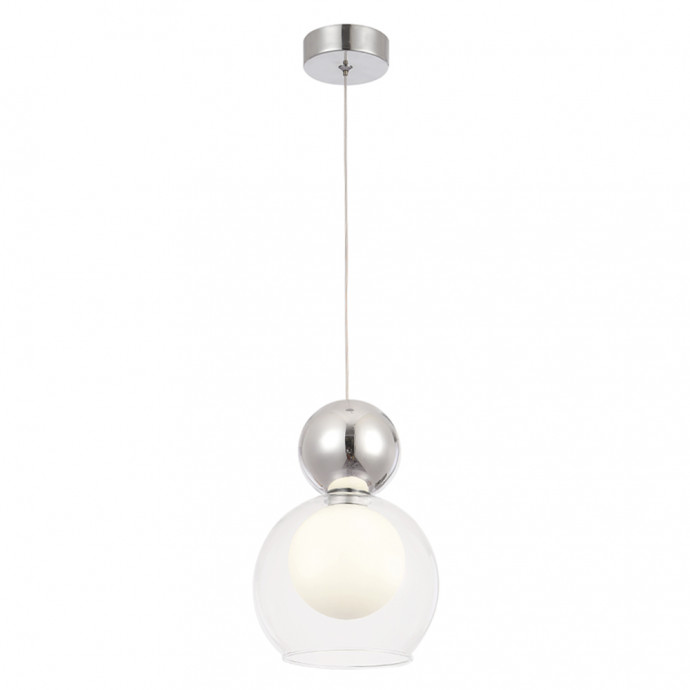 Светильник подвесной Crystal Lux MURCIA SP1.2 CHROME