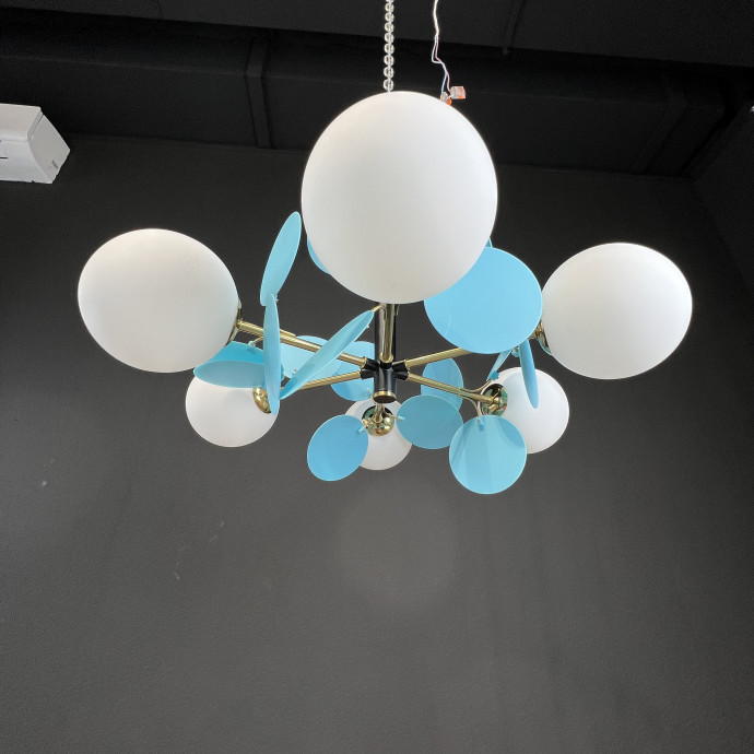 Люстра На Штанге Matisse Blue D55 By Imperiumloft