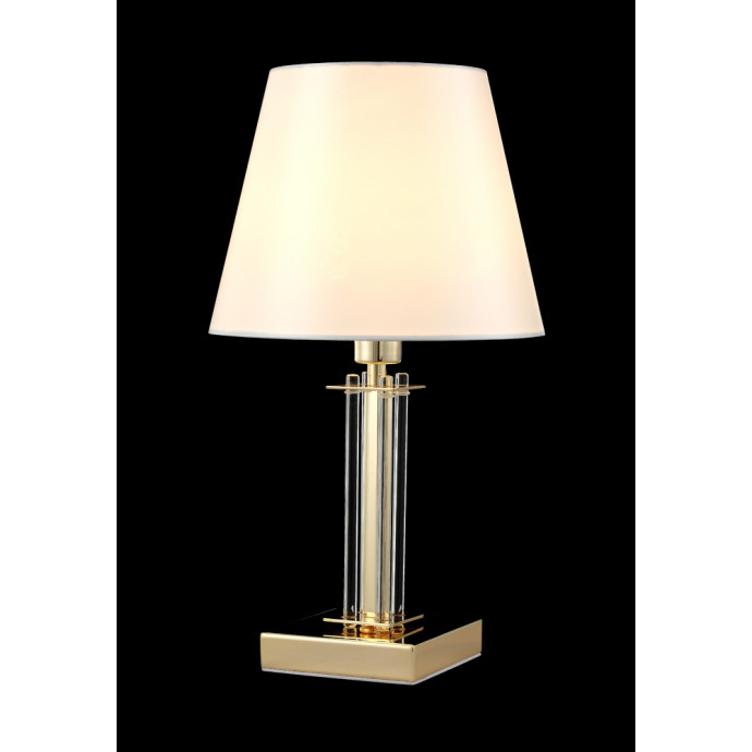 Настольная лампа Crystal Lux NICOLAS NICOLAS LG1 GOLD/WHITE