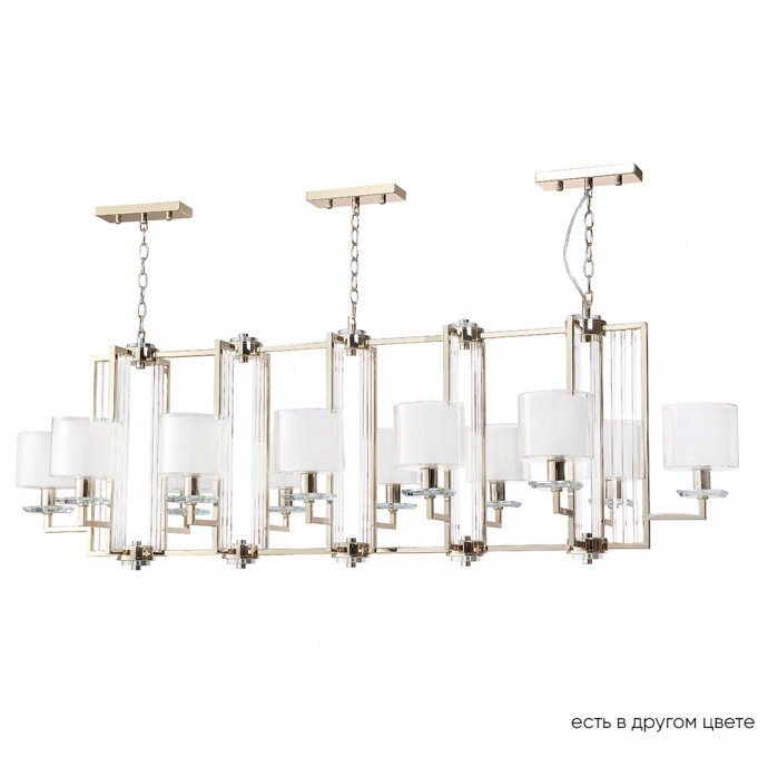Люстры Crystal Lux NICOLAS SP12 L1600 GOLD/WHITE