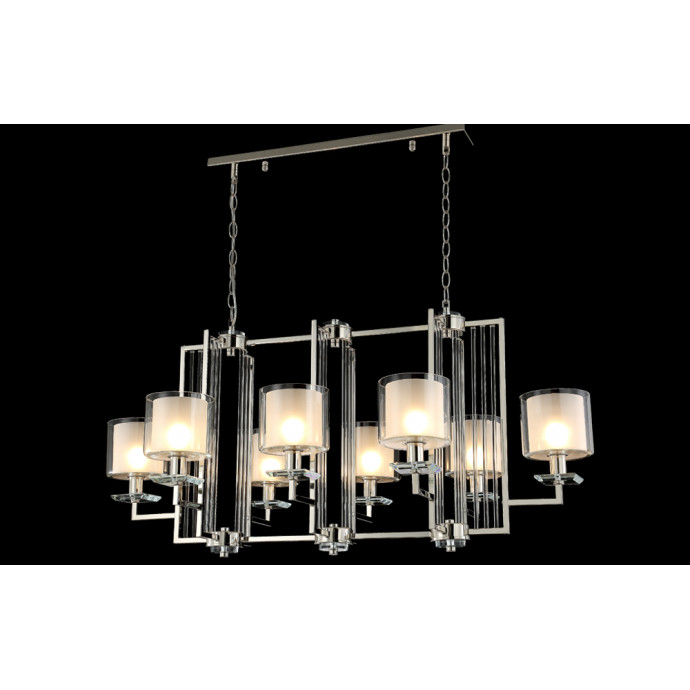 Люстра Crystal Lux NICOLAS SP8 L1000 GOLD/WHITE