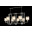 Люстра Crystal Lux NICOLAS SP8 L1000 NICKEL/WHITE