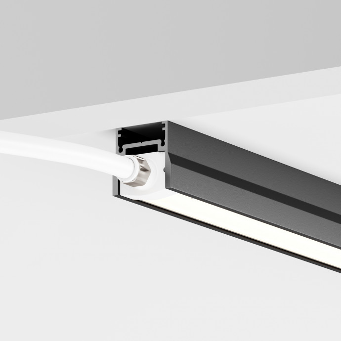 Токоведущий светильник для уличной трековой систем Outdoor O-TR001-LL-L30W3K